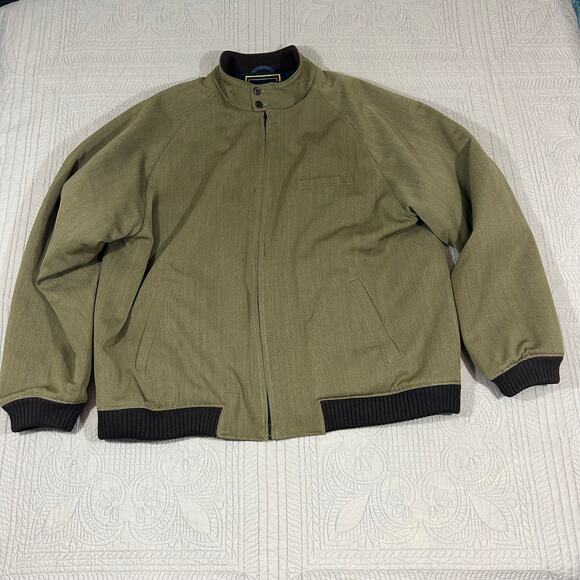 Jacob Siegel Other - Jacob Siegel Men's XL The Driver Jacket Nordstrom Wool Super 110s Acetate Lined